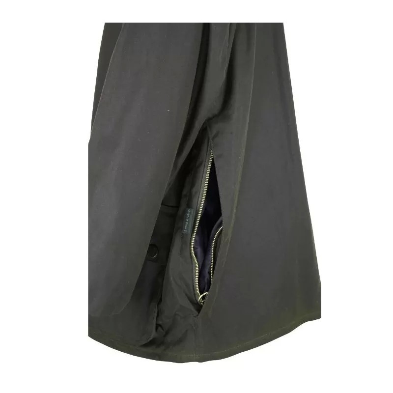 Chaqueta encerada Oxford Blue Gamekeeper Slikwax Dark Olive