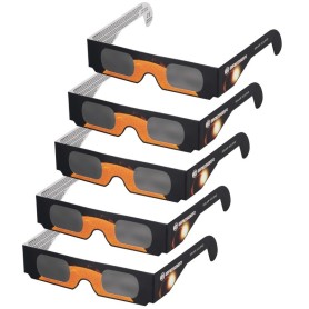 Gafas de Eclipse Solar BRESSER - Pack 5 unidades