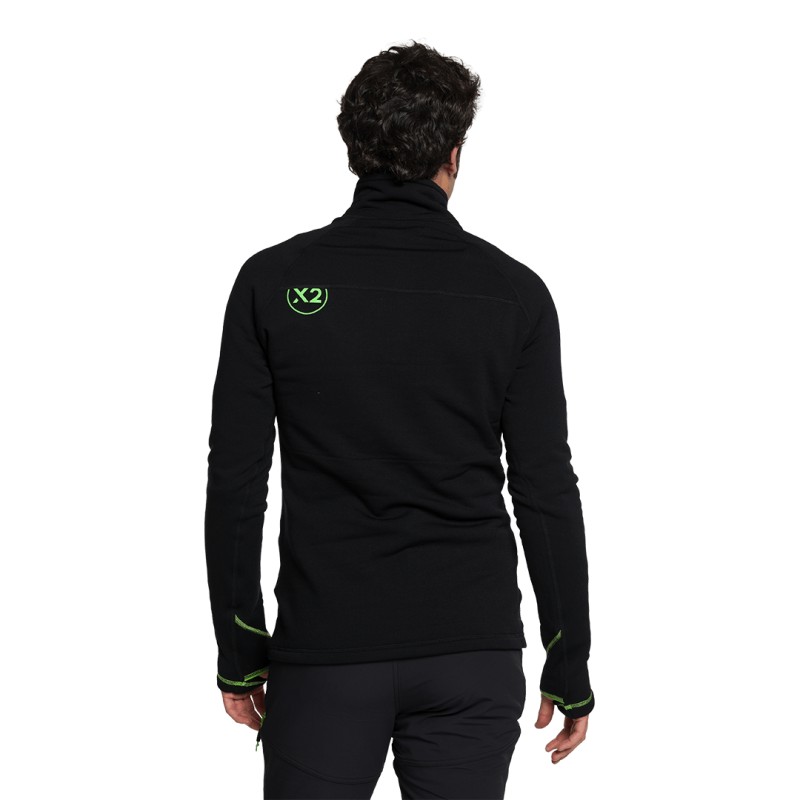 Trangoworld PULLOVER TRX2 STRETCH EVO NEGRO