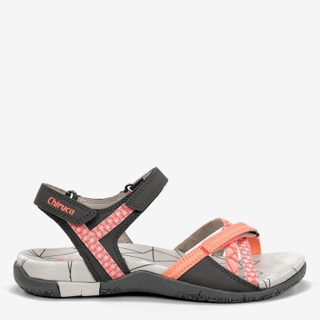 CHIRUCA VALENCIA GRIS/CORAL