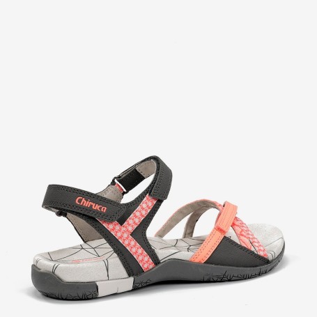 CHIRUCA VALENCIA GRIS/CORAL
