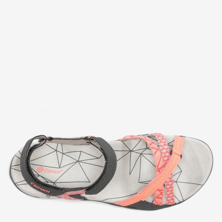 CHIRUCA VALENCIA GRIS/CORAL