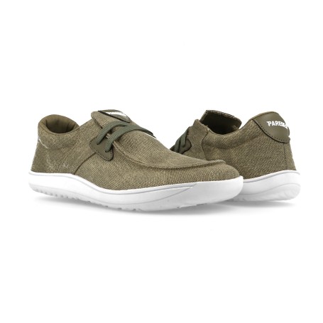 Paredes Zapatillas respetuosas Hombre confort Dueso kaki