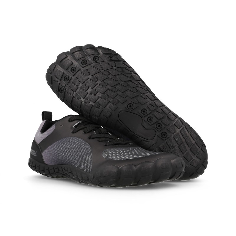 Paredes Zapatillas barefoot Hombre  Baldomar negro
