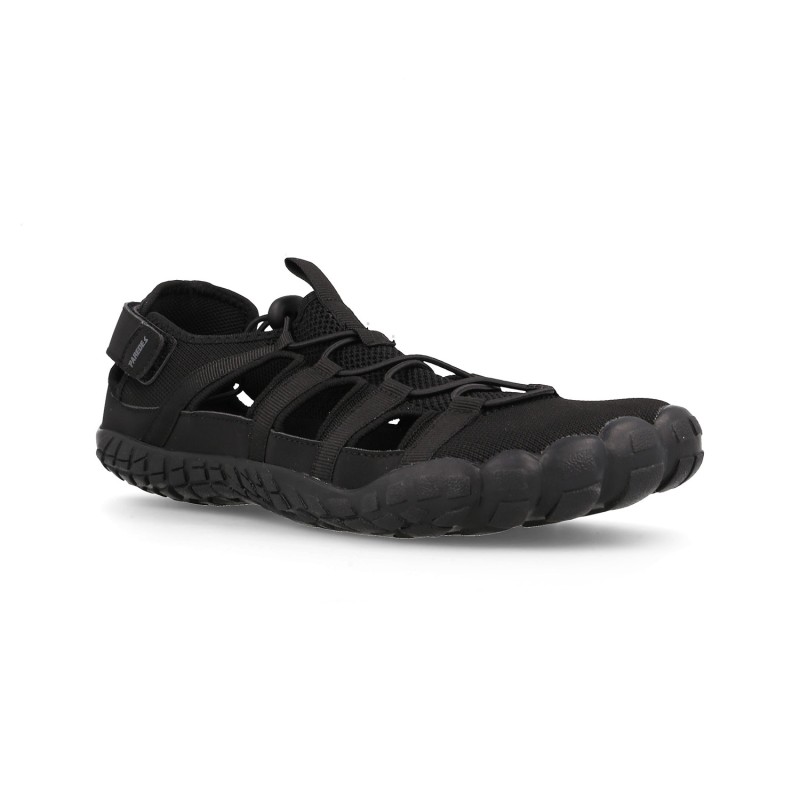 Paredes Zapatillas barefoot Hombre flexibles Cabrianes negro
