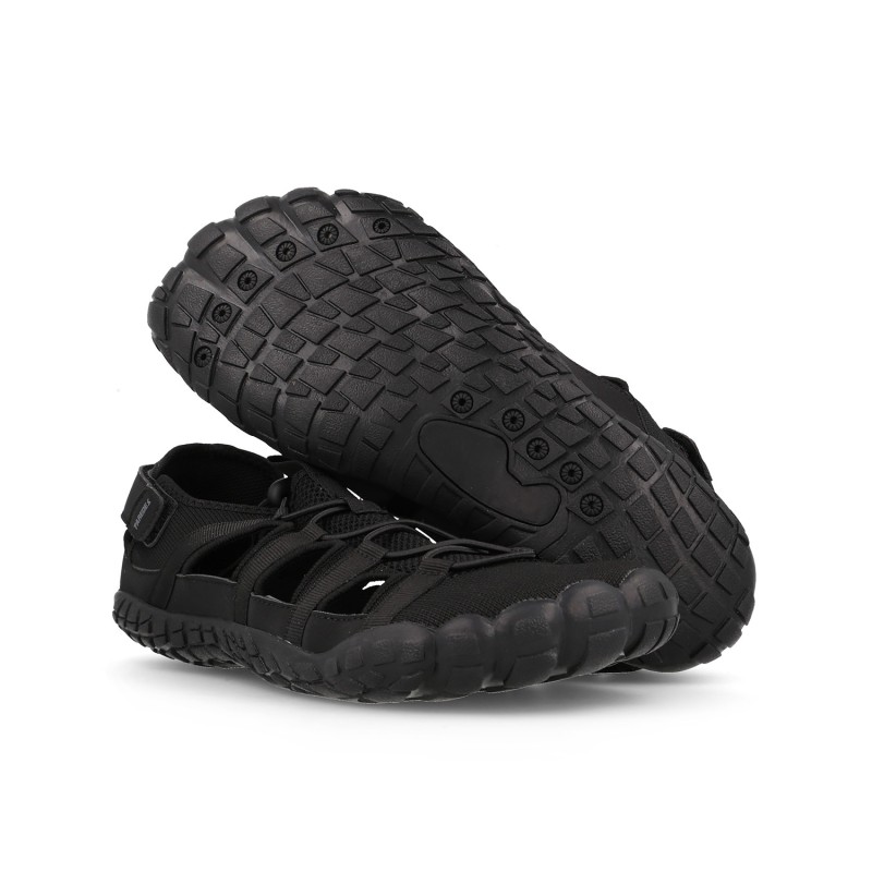 Paredes Zapatillas barefoot Hombre flexibles Cabrianes negro
