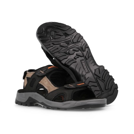 Paredes Sandalias outdoor hombre Aral negro marrón
