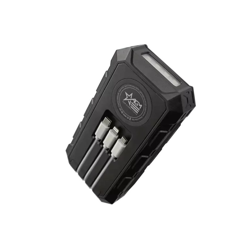 Bateria AGM com carregamento solar 30.000mA sem fio