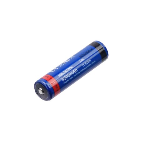 Bateria de lítio recarregável AGM 18650 de 3,7 V e 3000 mAh