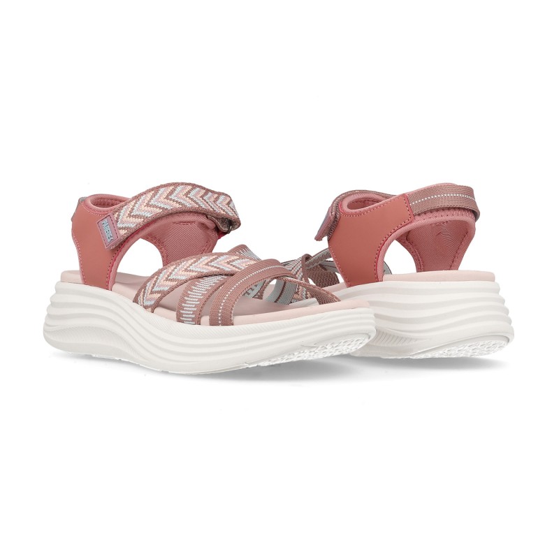 Paredes Sandalias outdoor Mujer Juzcar rosa