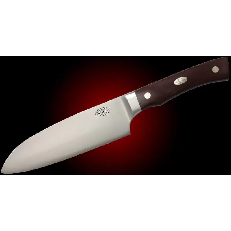 DELTA CoSLam CHEF - Lâmina 150 mm - Micarta marrom - Caixa de madeira - DELTA - Fallkniven - Facas Fallkniven