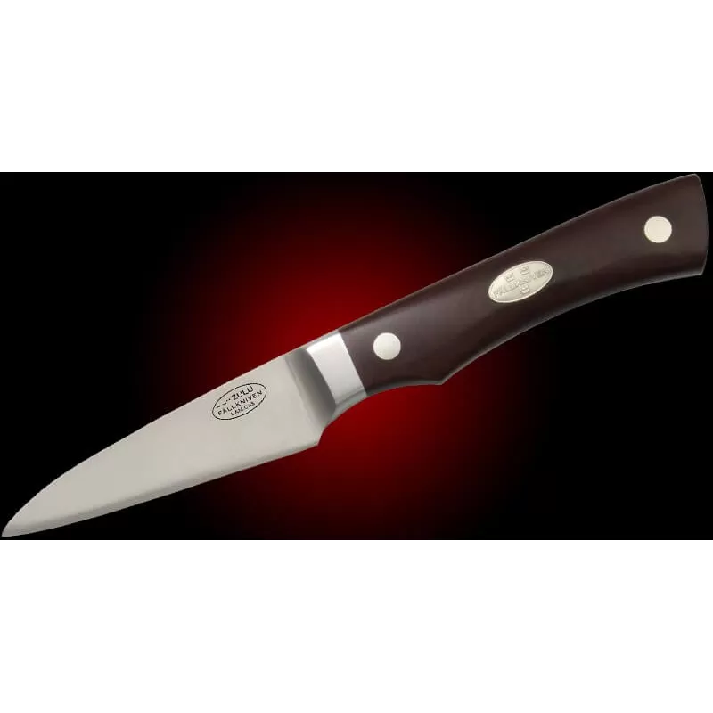 ZULU CoSLam CHEF - Lâmina de 75 mm - Micarta marrom - Caixa de madeira - ZULU - Fallkniven - Facas Fallkniven ZULU CoSLam CHEF - Lâmina de 75 mm - Micarta marrom - Caixa de madeira - ZULU - Fallkniven - Facas Fallkniven