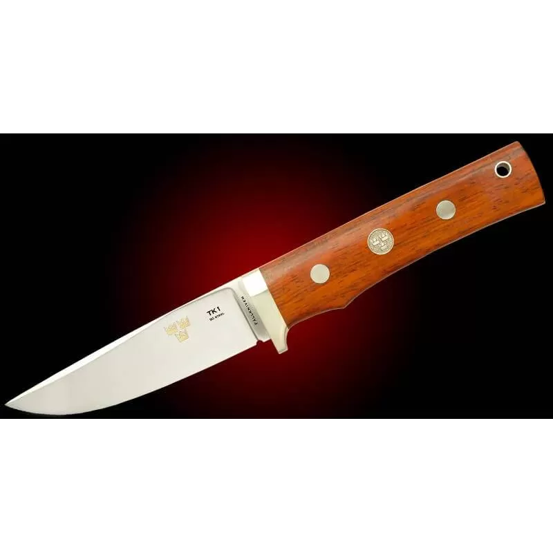 TK1L 3G COCOBOLO – Bainha de Alpaca – Estojo de Couro – TK1L – Fallkniven – Facas Fallkniven