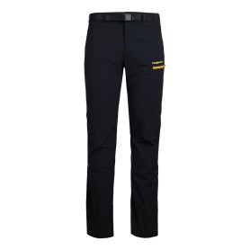 PANT. LARGO DROHMO DF NEGRO/MOSTAZA