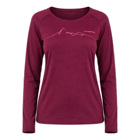 CAMISETA MERU BURDEOS