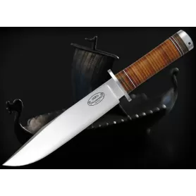 NL2L VG10Lam ODIN - Bainha de couro - Bainha de couro preta - NL2L - Fallkniven - Facas Fallkniven