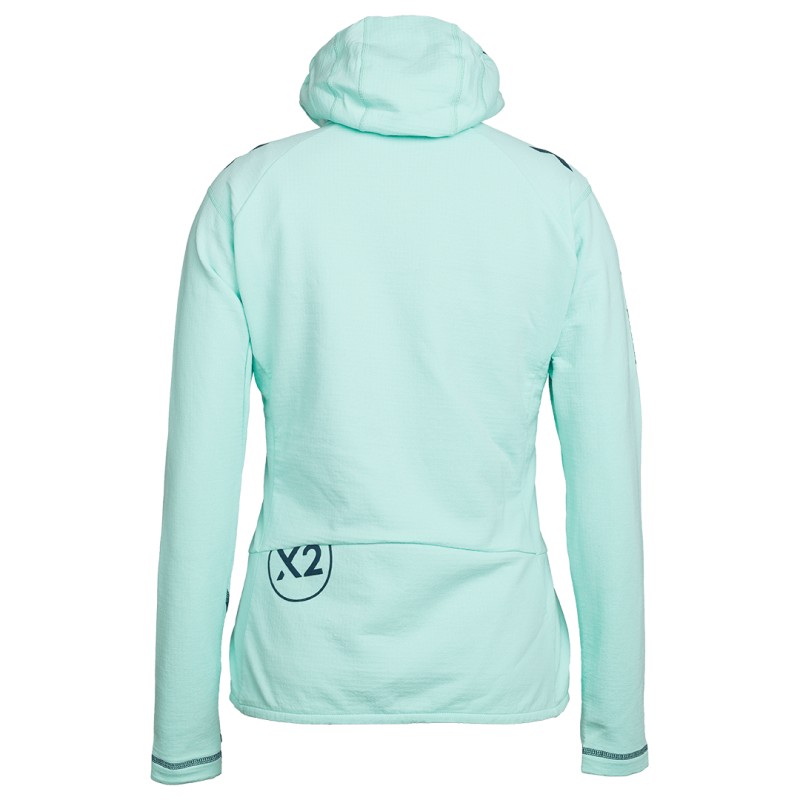 Trangoworld CHAQUETA TRX2 HYBRID LT WM EVO AZUL CLARO/MARINO