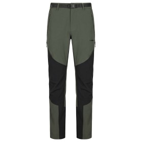 PANT. LARGO GRISONS VERDE OSCURO/NEGRO
