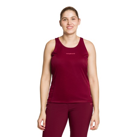 Trangoworld CAMISETA BEDAN BURDEOS