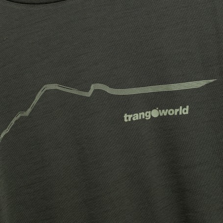 Trangoworld CAMISETA AGILE VERDE OSCURO