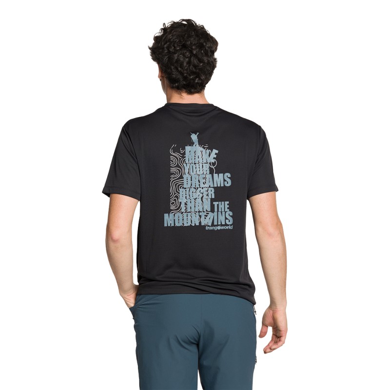 Trangoworld CAMISETA KEILOR NEGRO