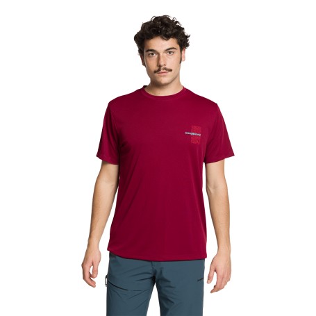 Trangoworld CAMISETA KEILOR BURDEOS