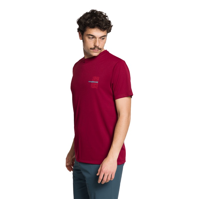 Trangoworld CAMISETA KEILOR BURDEOS