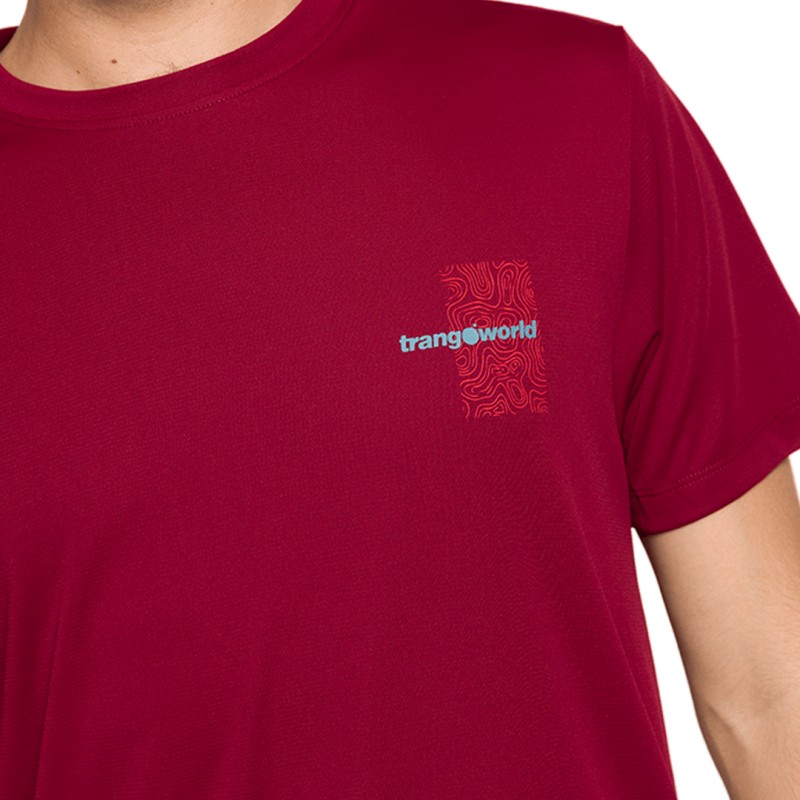Trangoworld CAMISETA KEILOR BURDEOS