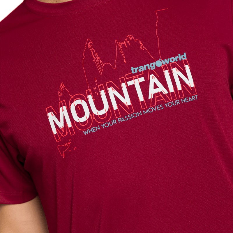 Trangoworld CAMISETA TRANGOM BURDEOS