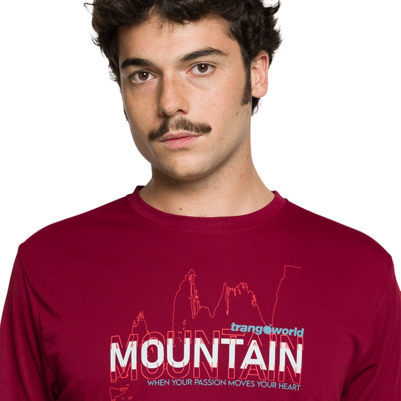 Trangoworld CAMISETA TRANGOM BURDEOS