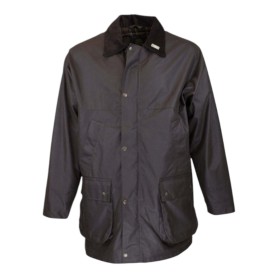 Chaqueta encerada Oxford Blue Countryman Brown