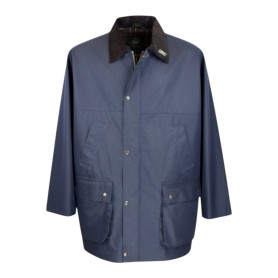 Chaqueta encerada Oxford Blue Countryman Navy