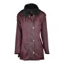 Chaqueta encerada Oxford Blue Olivia Plum