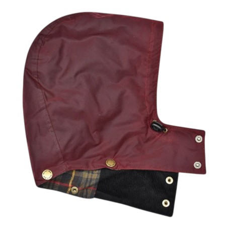 Chaqueta encerada Oxford Blue Olivia Plum