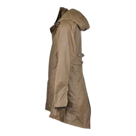 Chaqueta encerada Oxford Blue Olivia Sand