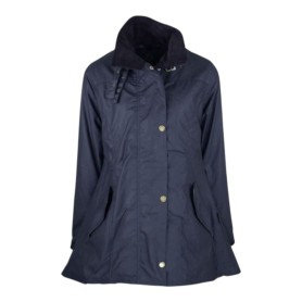 Chaqueta encerada Oxford Blue Olivia Navy