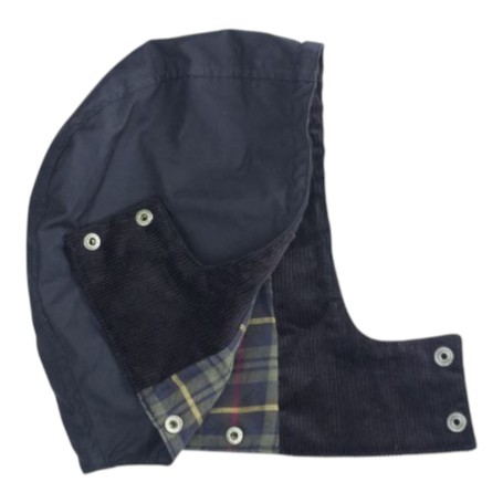 Chaqueta encerada Oxford Blue Olivia Navy
