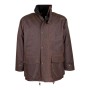Chaqueta encerada Oxford Blue Kingsbridge Chestnut