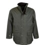 Chaqueta encerada Oxford Blue Kingsbridge Green