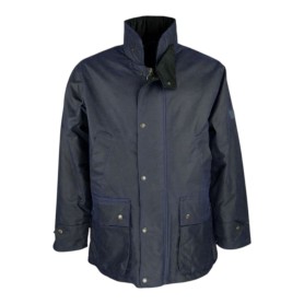 Chaqueta encerada Oxford Blue Kingsbridge Navy