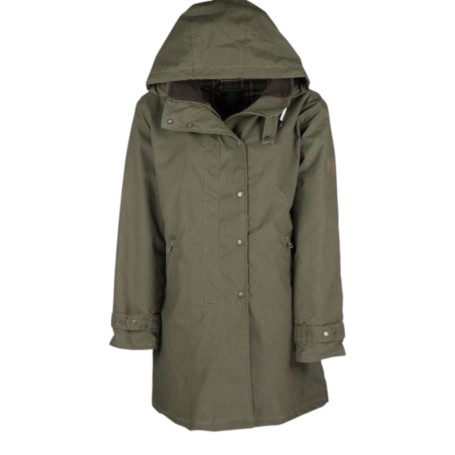 Chaqueta encerada Oxford Blue Brighton Dark Olive
