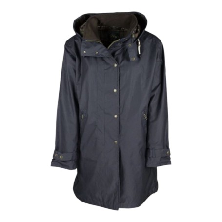 Chaqueta encerada Oxford Blue Brighton Navy