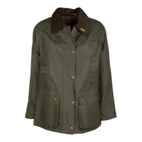 Chaqueta encerada Oxford Blue Countrygirl Padded Dark Olive
