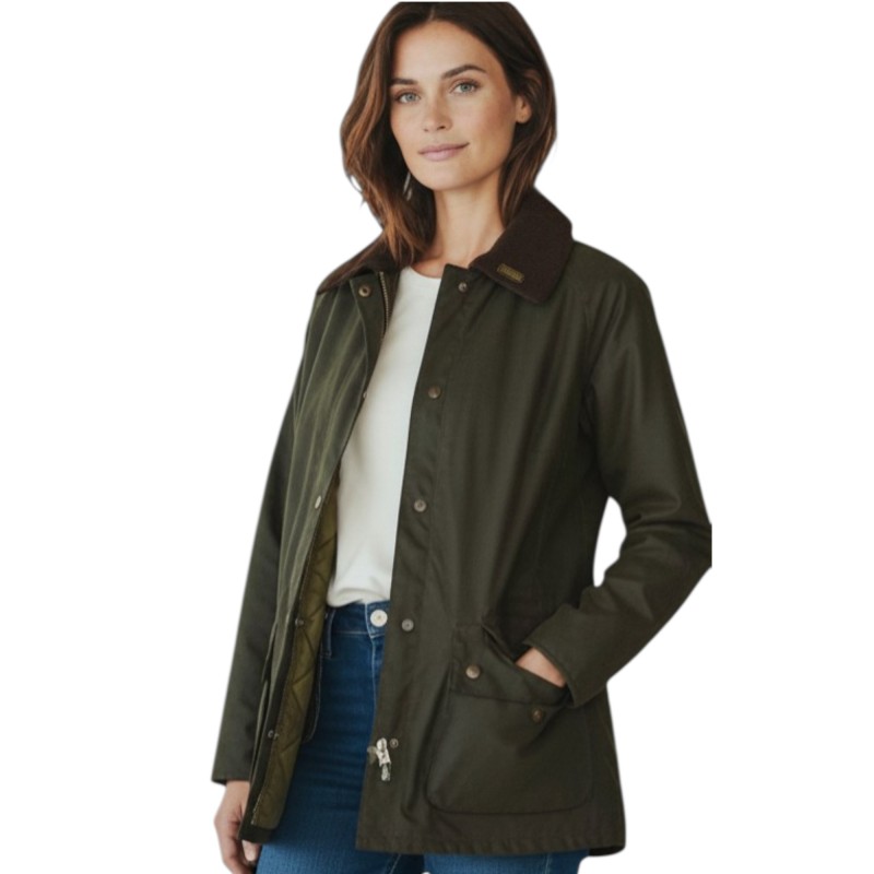 Chaqueta encerada Oxford Blue Countrygirl Padded