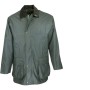 Chaqueta encerada Oxford Blue Countryman Padded Green