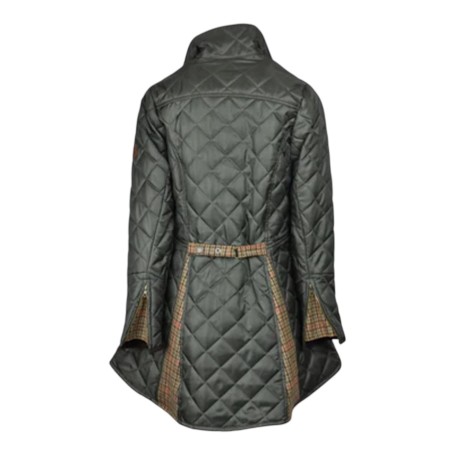 Chaqueta Oxford Blue Roxy Quilted Quilted Green