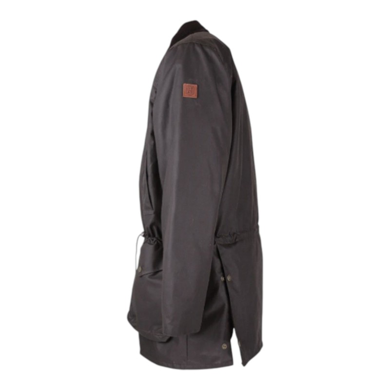 Chaqueta encerada Oxford Blue Bray 3 in 1 Brown