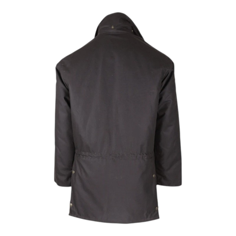 Chaqueta encerada Oxford Blue Bray 3 in 1 Brown