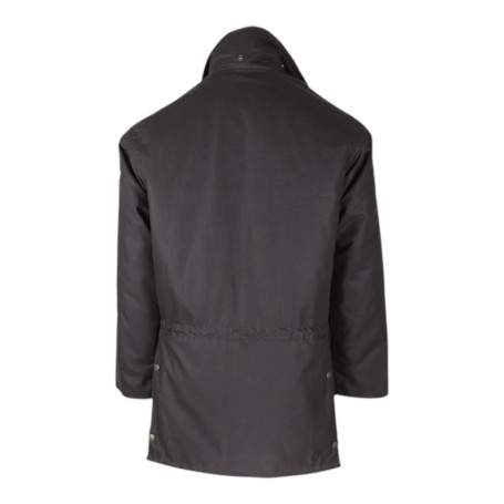 Chaqueta encerada Oxford Blue Bray 3 in 1 Brown