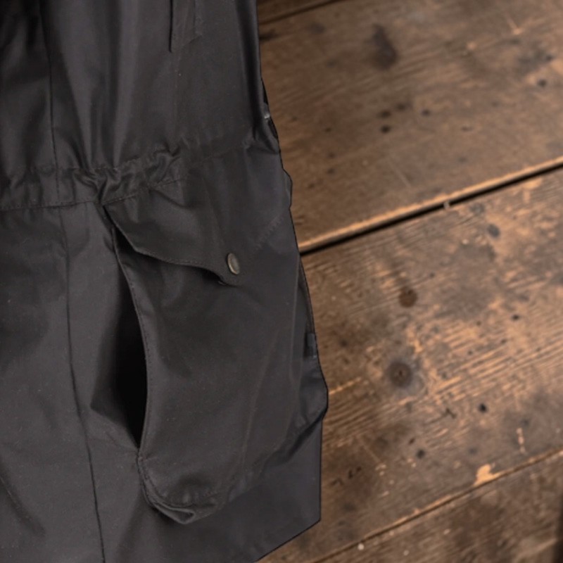 Chaqueta encerada Oxford Blue Bray 3 in 1 Brown